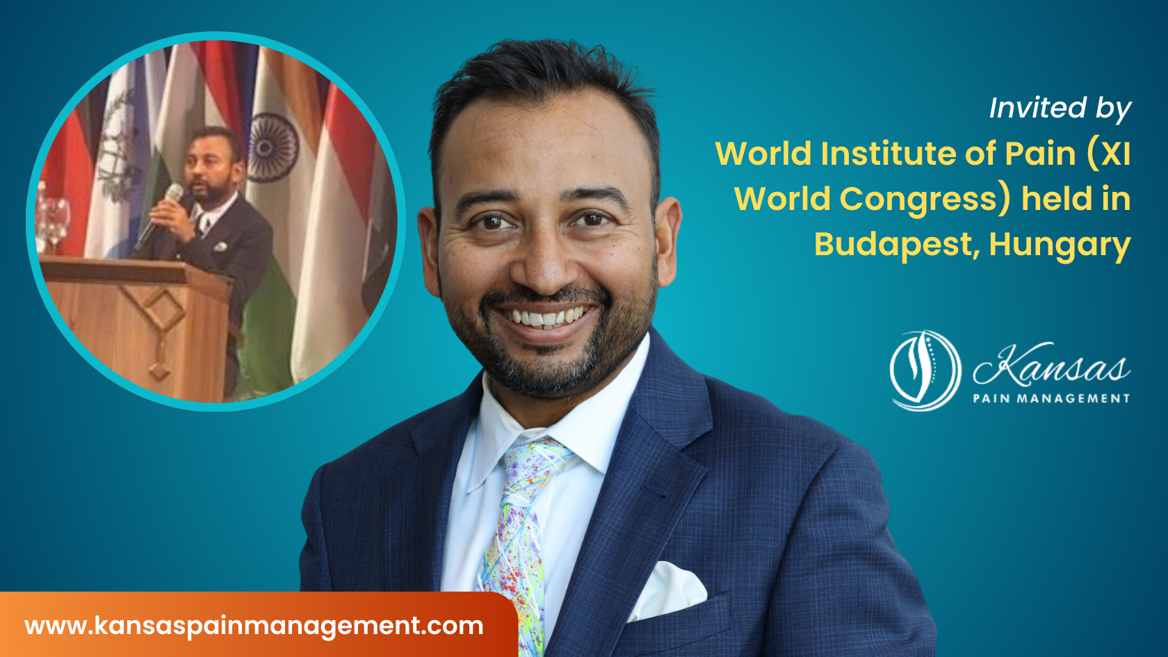 Invited by World Institute of Pain (XI World Congress) held in Budapest, Hungary