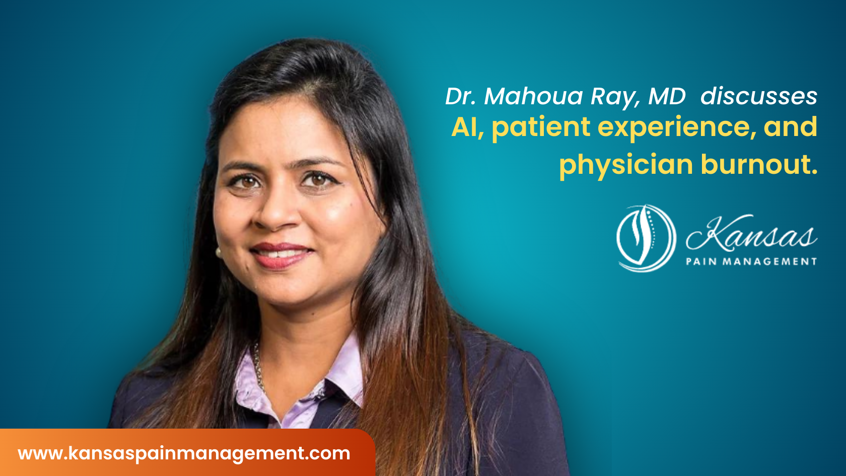 Dr.-Mahoua Ray MD-Our Co Founder-discusses AI patient experience and physician burnout